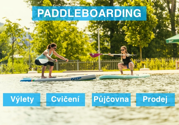 Paddleboarding ovládá české vodní plochy. Vyzkoušejte to i vy!