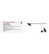 Běžkové hole Axon metrix softplast