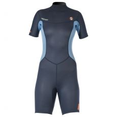 NEOPREN PROLIMIT PG EDGE SHORTY V-ZIP 2/2 BLACK/BLUE/ORANGE*