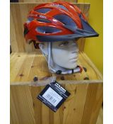 Cyklo helma Axon červená lesklá L/XL