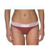 PEPP tanga dark red