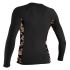 Lycrové triko O´neill L/S black/flower