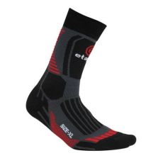 Ponožky Etape Cross černá/červená