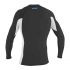 Lycra O'Neill Premium Skins L/S Rash black