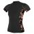 Lycrové triko O´neill S/S black/flower*