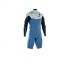 neopren ION Element 2/2 Shorty LS Front Zip men cascade-blue