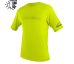 Pánská lycra O'Neill Basic Skins S/S Sun Shirt Lime M