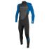 Juniorský neopren O'Neill Youth Reactor II Back Zip 3/2 Full  black/ocean