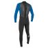 Juniorský neopren O'Neill Youth Reactor II Back Zip 3/2 Full  black/ocean
