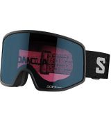 Lyžařské brýle Salomon Sentry Pro - black/sigma photo sky blue 1