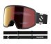 Lyžařské brýle Salomon Sentry Pro OTG - Ebony/Sigma Photo Poppy Red 2