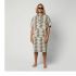 Poncho Mystic Jacquard marshmallow