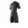 Neoprén Mystic Brand Shorty Bzip 3/2mm Flatlock, Black