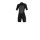Neoprén Mystic Brand Shorty 3/2mm Flatlock Bzip Women, Black