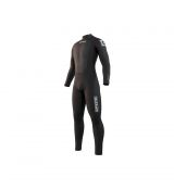 Neoprén Brand Fullsuit 3/2mm Flatlock Bzip, Black