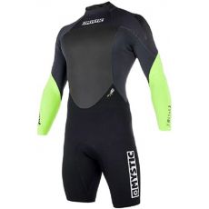 Neoprén Star Longarm Shorty 3/2mm Double Bzip Lime
