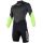 Neoprén Star Longarm Shorty 3/2mm Double Bzip Lime