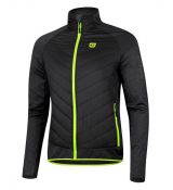 Pánská bunda Etape Crux černá/žlutá fluo