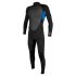 Neopren O'Neill Reactor II 3/2 Back Zip Full black/ocean