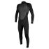 Neopren O'Neill Reactor II 3/2 Back Zip Full black/graphite