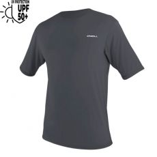 Pánská lycra O'Neill Basic Skins S/S Sun Shirt Graphite