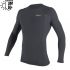 Lycra O'Neill Basic Skins L/S Rash Guard graphite