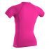 Lycra O'Neill Wms Basic Skins S/S Rash Guard fox pink  2026