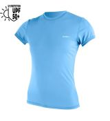 Lycra O'Neill Wms Basic Skins S/S Rash Guard Azurine copy