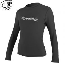 Lycra O'Neill Wms Basic Skins L/S Rash Guard black