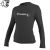 Lycra O'Neill Wms Basic Skins L/S Rash Guard black