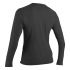 Lycra O'Neill Wms Basic Skins L/S Rash Guard black