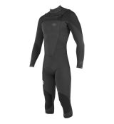 tříčtvrteční neopren Sooruz 3/2 FIGHTER LS CUT Chest-zip Black